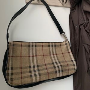 Vintage Burberry Nova Check Shoulder Bag
